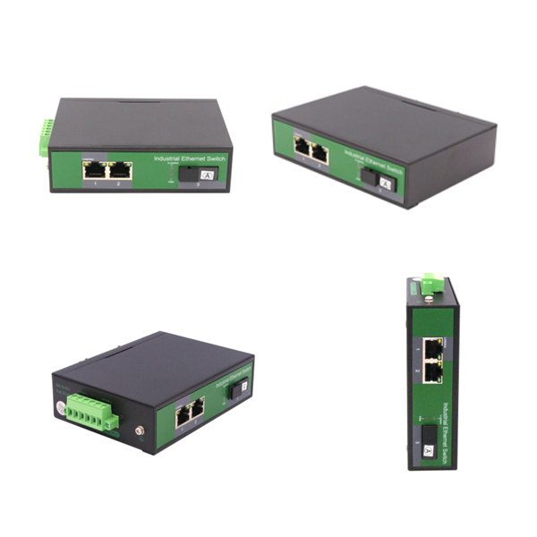 2 Port RJ45+1 Port optical Industrial media convertor, 1000Mbps 19 (Single-Mode (Tx1310nm and Rx1550 for each) ,Single,SC 20km) output max WPX-C12F-SC20