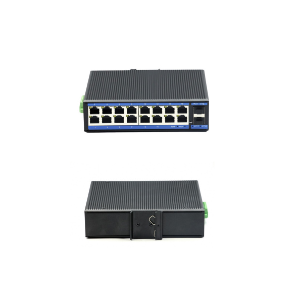 16 Port SFP Managed Industrial Switch