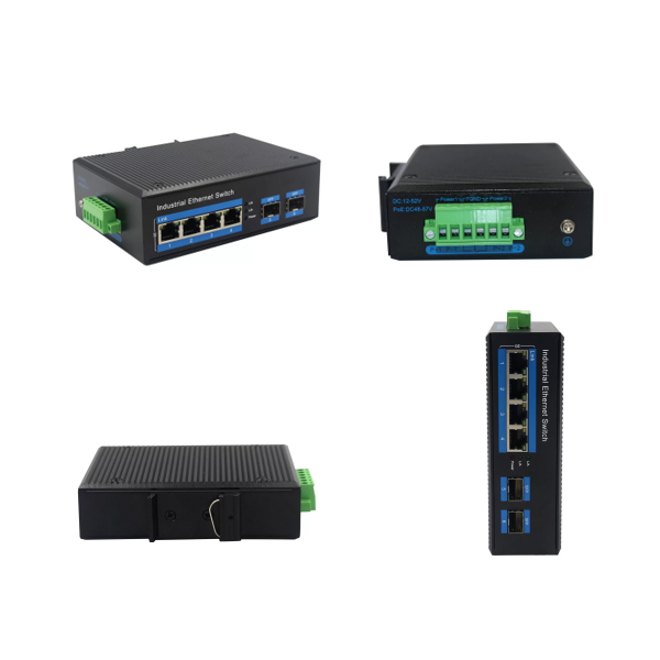China leading OEM Industrial PoE switch factory hot selling 4 port PoE ethernet switch plus 2g SFP uplink fixed optical optional (SCST connector)WPX-24GP-SFP