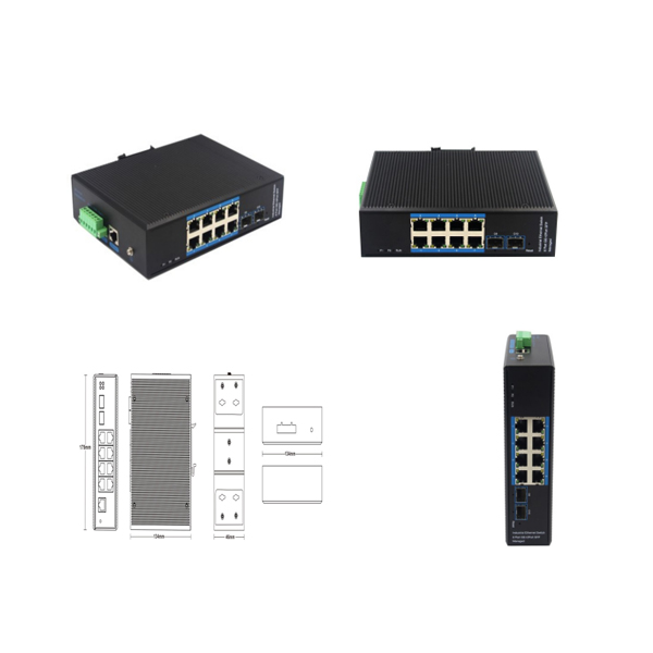 L2+ Managed Industrial POE Switch ManufacturersWPX-28BGSP-SFP  